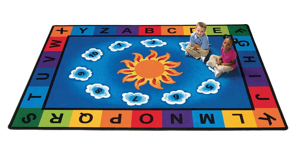 Sunny Day Learn & Play Rug (5'10" x 8'4" Rectangle)