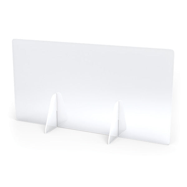 See-Thru Table Divider Shields - 2 Station - 30 x 8 x 16