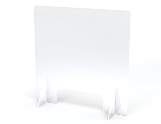 Jonti-Craft See-Thru Table Divider Shields - 2 Station with Opening - 24 x 8 x 23.5