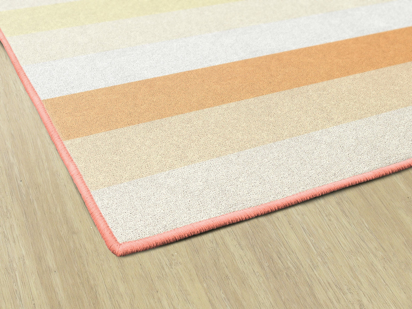 Simply Safari Sunset Stripes Rug By Schoolgirl Style