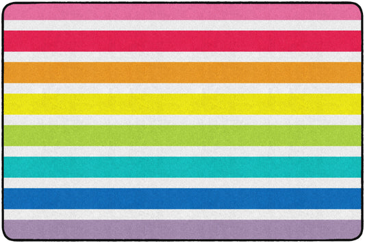 Hello Sunshine Bright Striped Rainbow