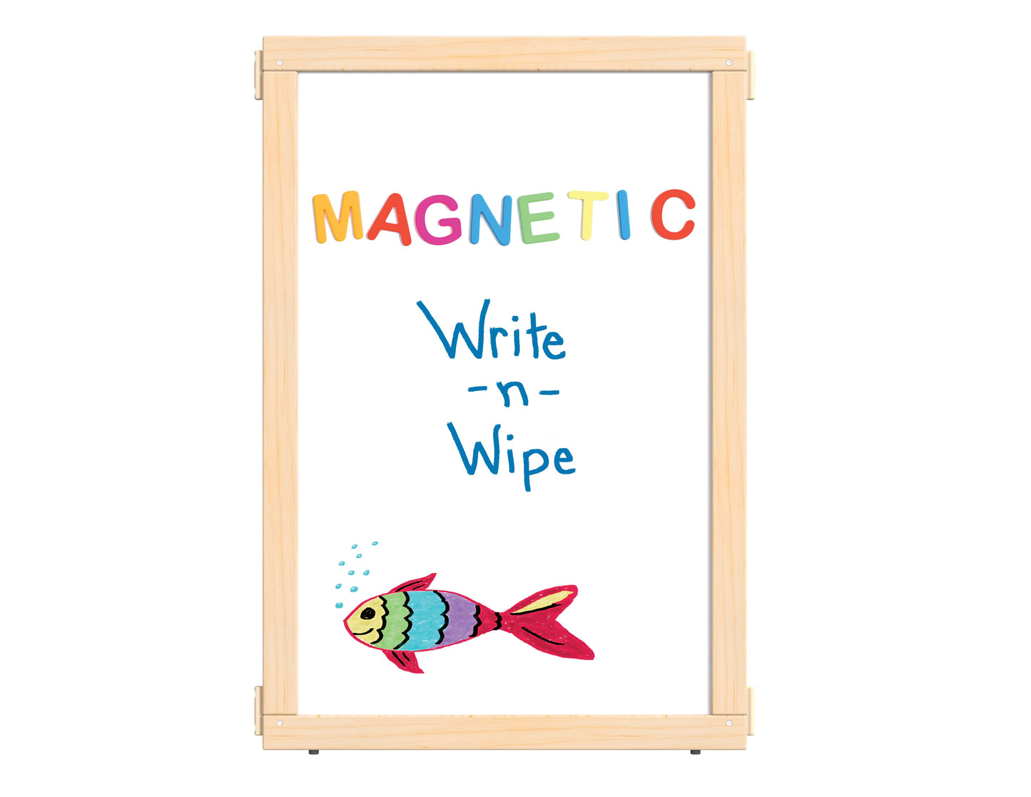 KYDZ Suite Panel - A-height - 24 Wide - Magnetic Write-n-Wipe