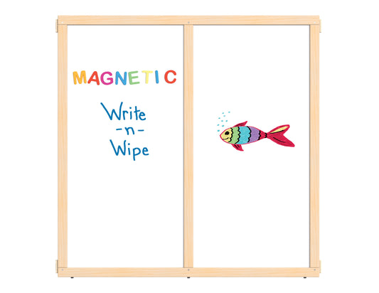 KYDZ Suite Panel - S-height - 48 Wide - Magnetic Write-n-Wipe