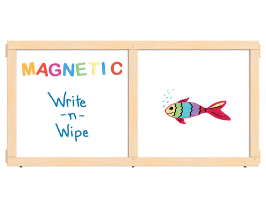 KYDZ Suite Panel - T-height - 48 Wide - Magnetic Write-n-Wipe