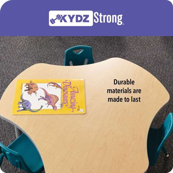 Berries¨ Rectangle Activity Table - 24" X 48", E-height - Maple/Maple/Camel