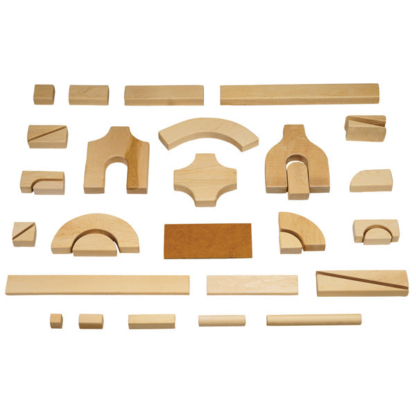 Jonti-Craft Unit Blocks 45 Piece Set - Individual