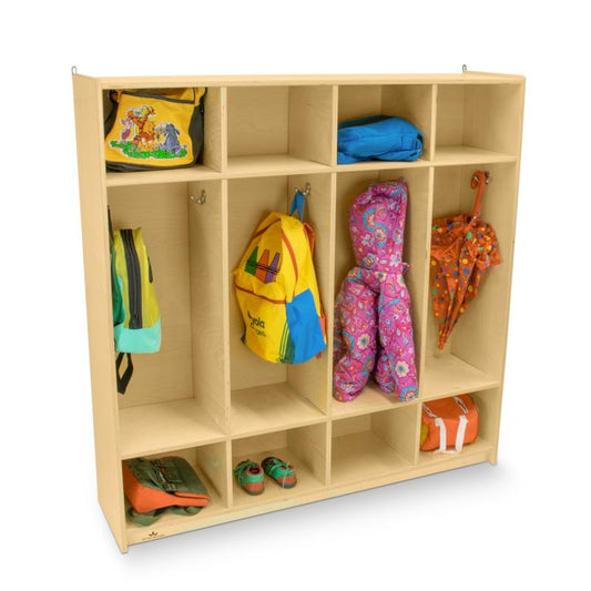 Four Section Coat Locker