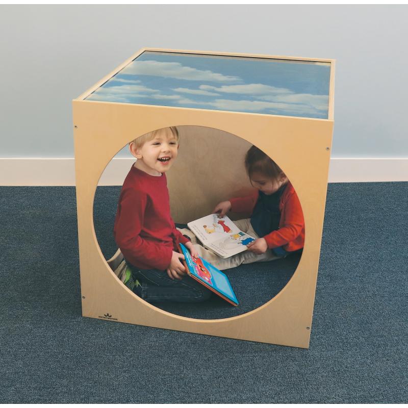 Acrylic Top Play House Cube