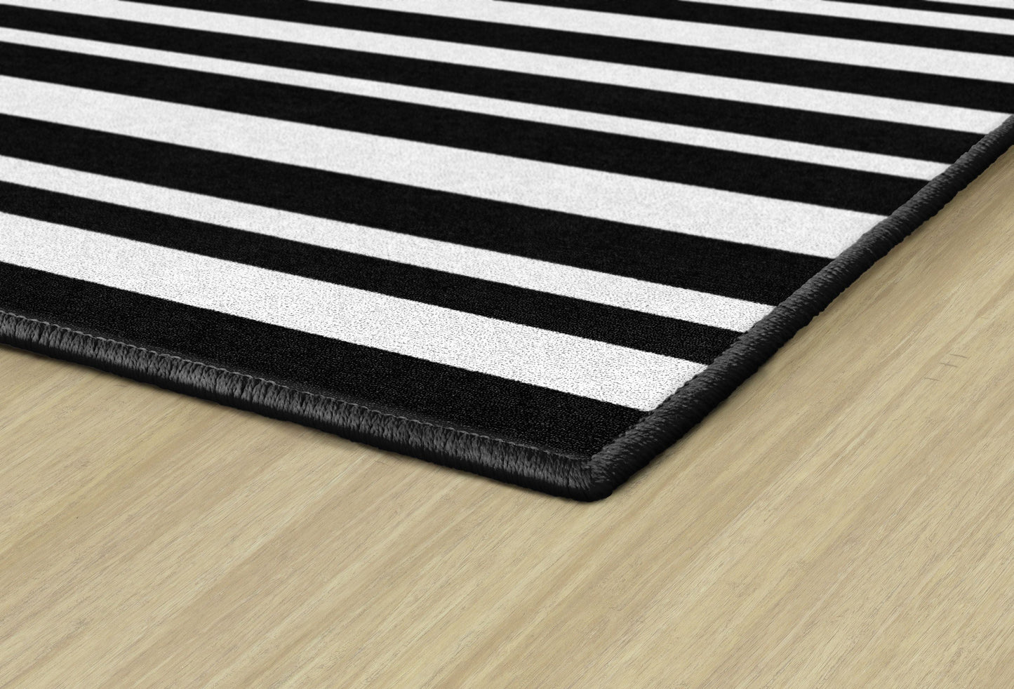 Simply Safari Black and White Zebra Rug By Schoolgirl Style