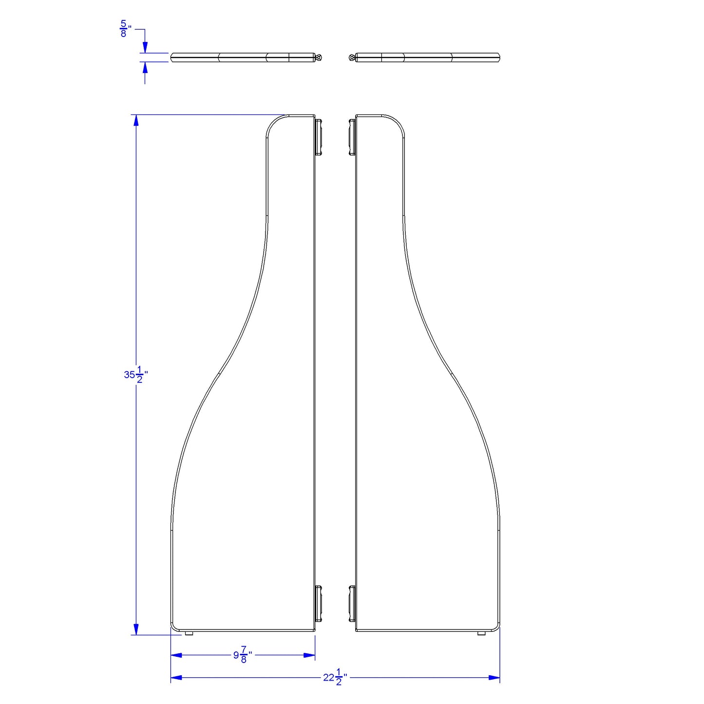 KYDZ Suite Stabilizer Wing Pair - A-height