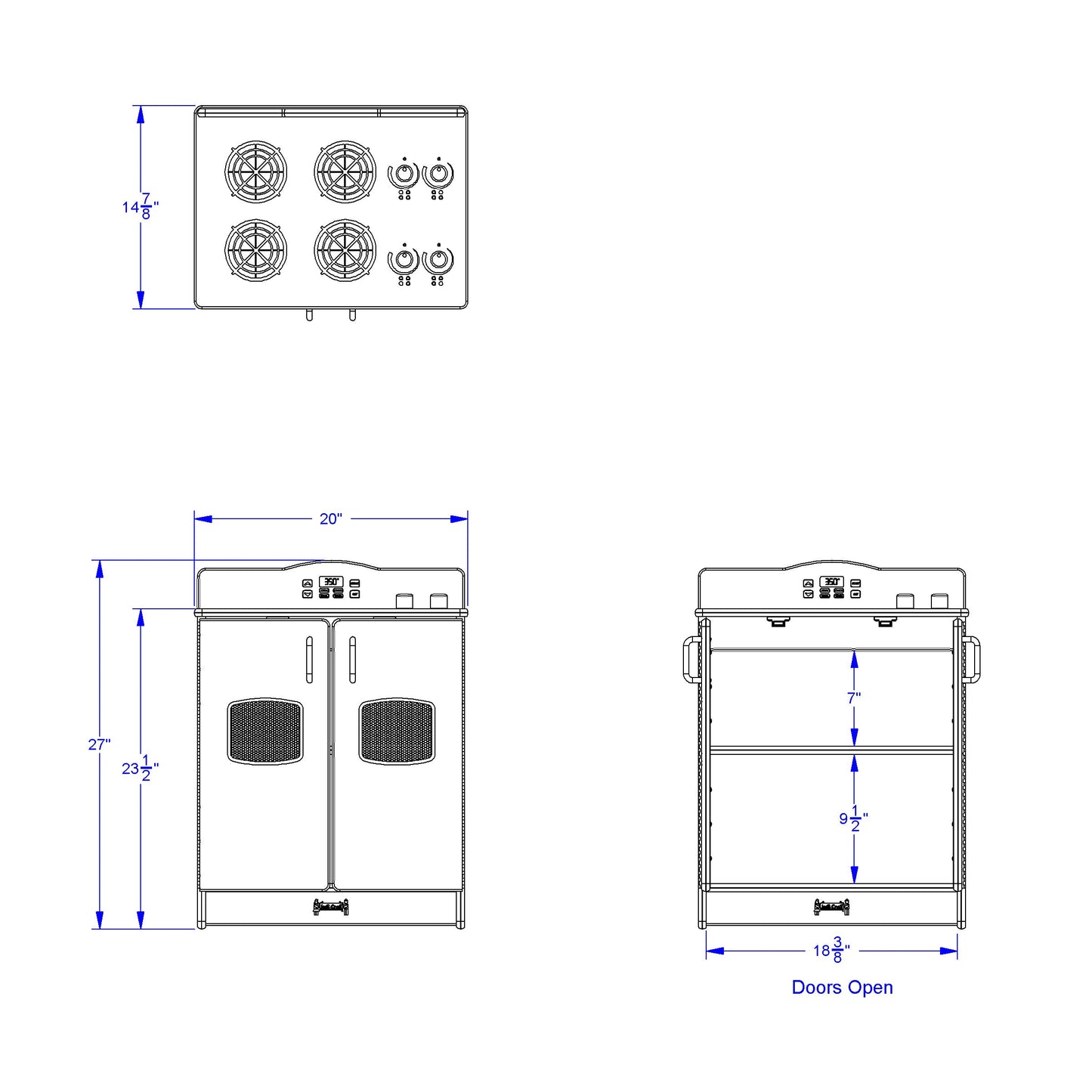 Jonti-Craft¨ Culinary Creations Play Kitchen Stove