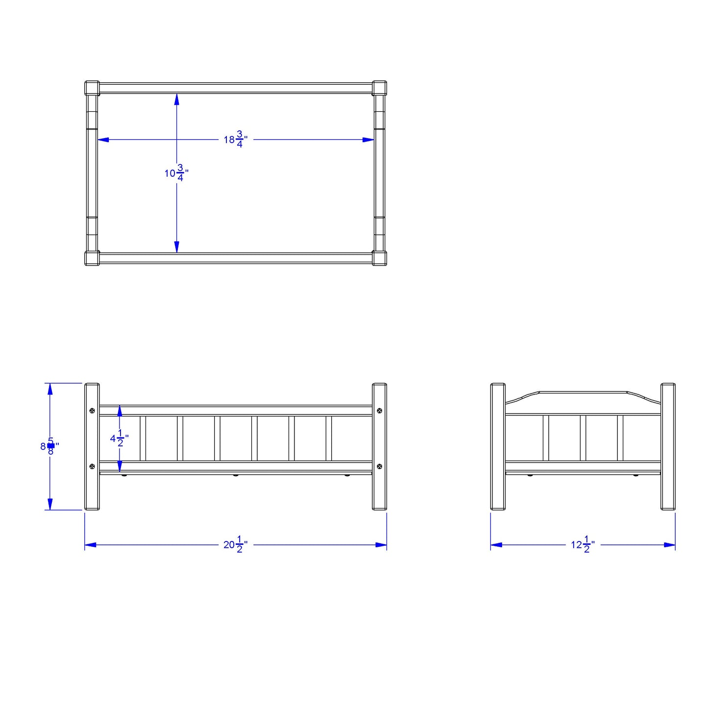 Jonti-Craft Traditional Doll Bed