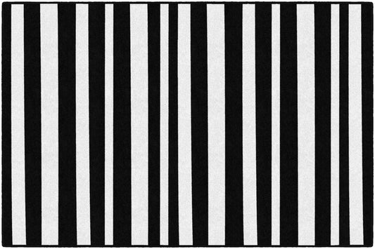 Simply Safari Black and White Zebra Rug By Schoolgirl Style